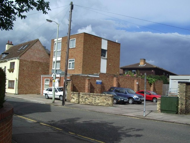 49-55 Hitchin Street former scrapyard entrance 2007